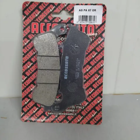 Pastiglie Freno ANT. Accossato HONDA CB 1000 R ABS 2008 - 2016 COD.AGPA87OR