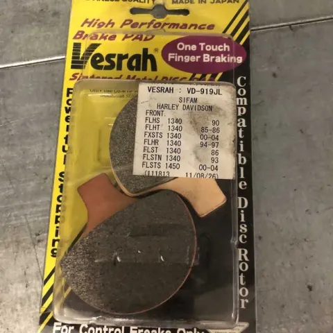 Pastiglie freno Vesrah Sinterizzate Vd919jl