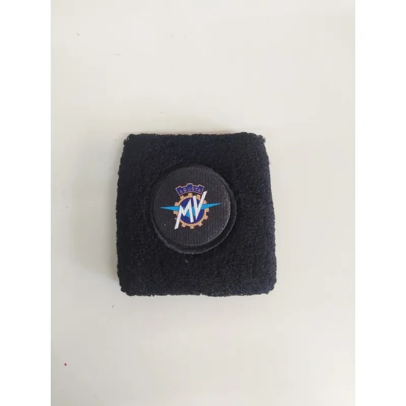 POLSINO LOGO MV AGUSTA SPUGNA ELASTICIZZATA NERO