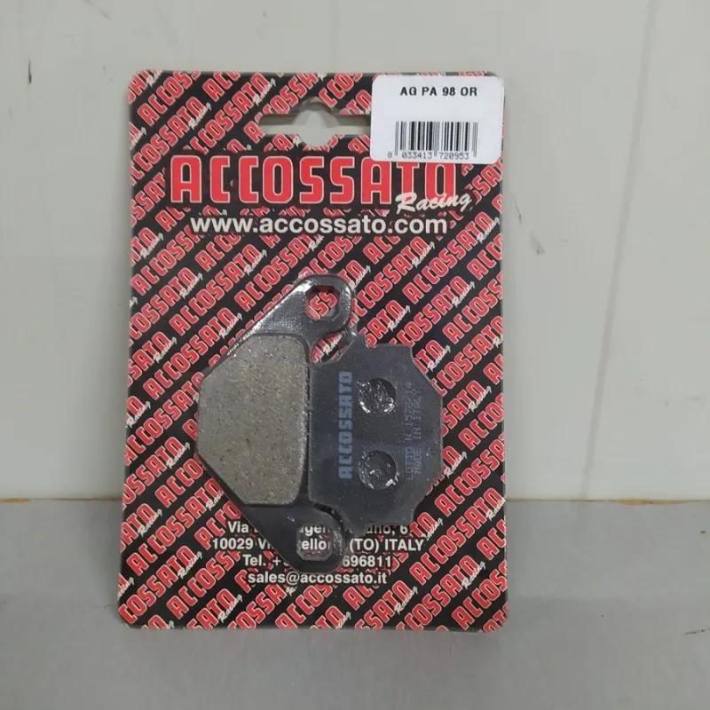 pastiglie freno ant. accossato kawasaki ar a1 - a1a - a7- lc125  1983 COD.Agpa98or