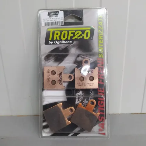 COPPIA PASTIGLIE FRENO TROFEO-OGNIBENE SINTERIZZATO KAWASAKI Z 750 R COD.43031101