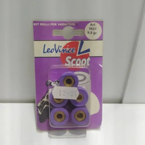 LEOVINCE 5651 KIT RULLI MASSETTE VARIATORE 19X13,5 GR 9,5 PIAGGIO