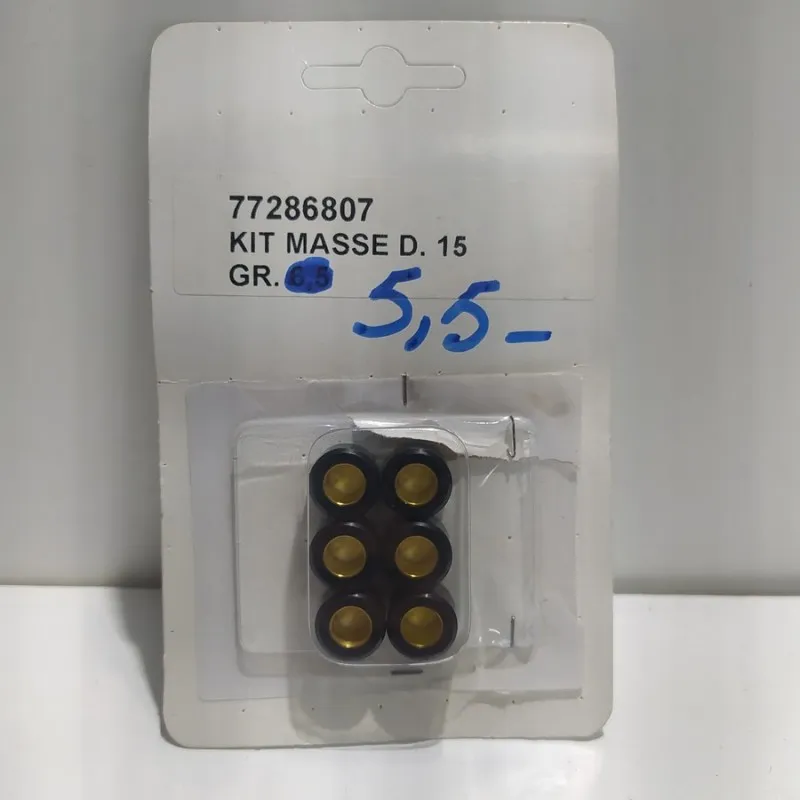 KIT 6 RULLI VARIATORE D.15 GR.5.5