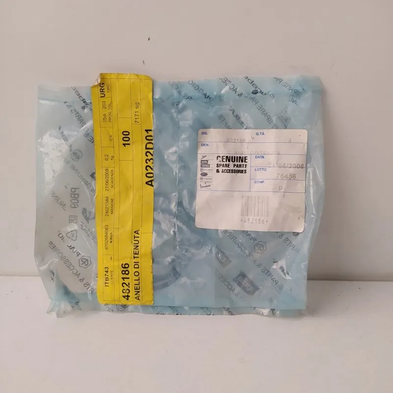 GUARNIZIONI O-RING FILTRO OLIO ORIGINALE PIAGGIO VESPA 125 ET4 - LIBERTY COD.482186