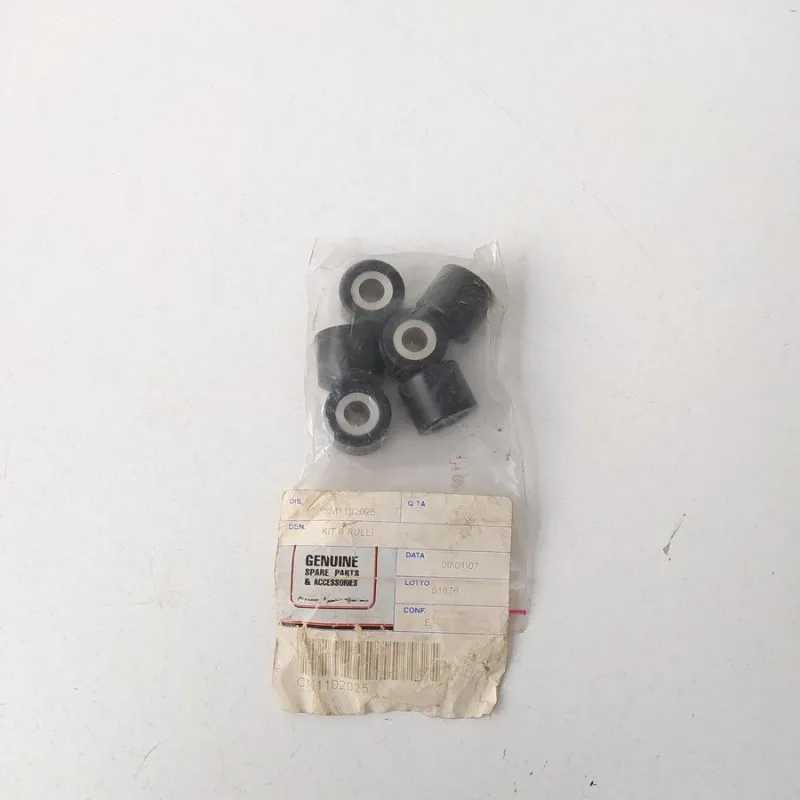 KIT 6 RULLI ORIGINALE PIAGGIO APRILIA 50 SPORT CITY ONE 4T 19,5X15,5 GR 6.4 COD.CM1102025