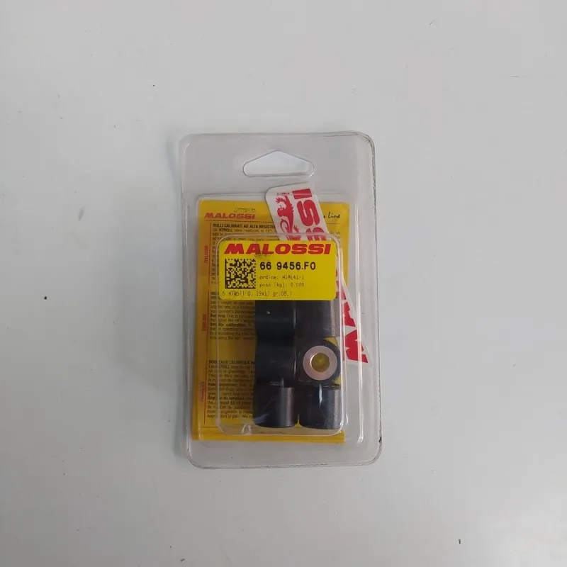 KIT Rulli Malossi 19x17 gr 8,7 VESPA S (LEADER M444M) 125-2007-2001 COD.66 9456.F0