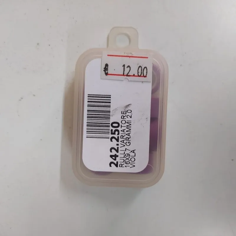 Kit rulli variatore 16x9,7 mm colore viola gr.2.0 piaggio cod.242250