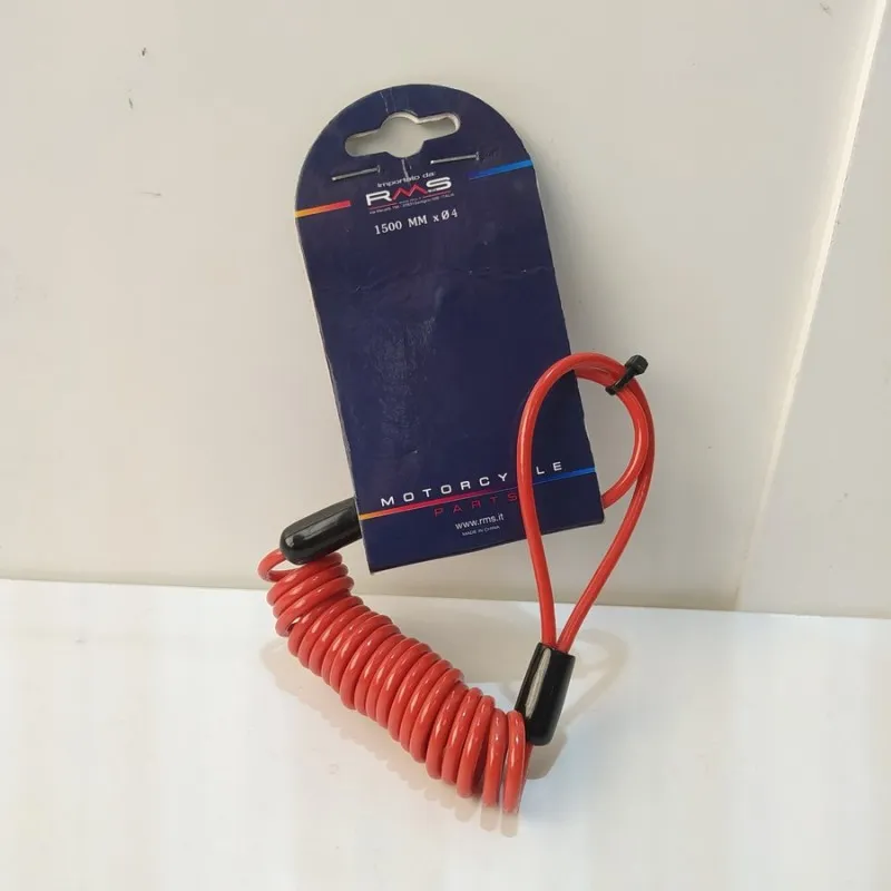 CAVO SICUREZZA RMS ROSSO PER ANTIFURTI BLOCCADISCO