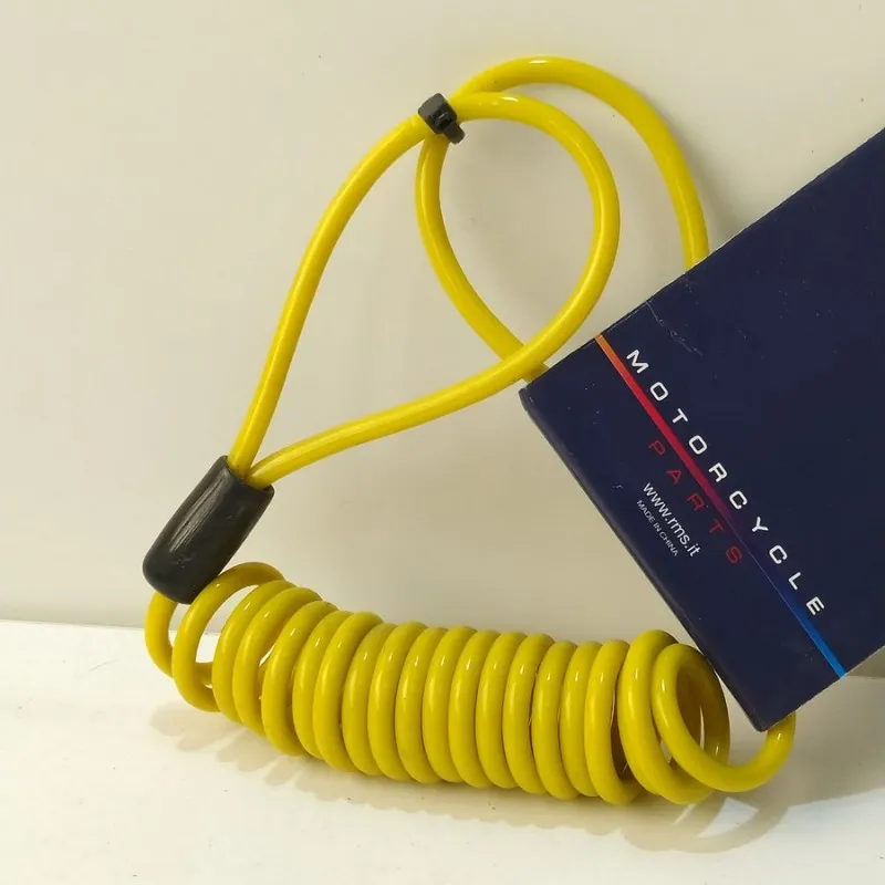 CAVO SICUREZZA RMS GIALLO PER ANTIFURTI BLOCCADISCO