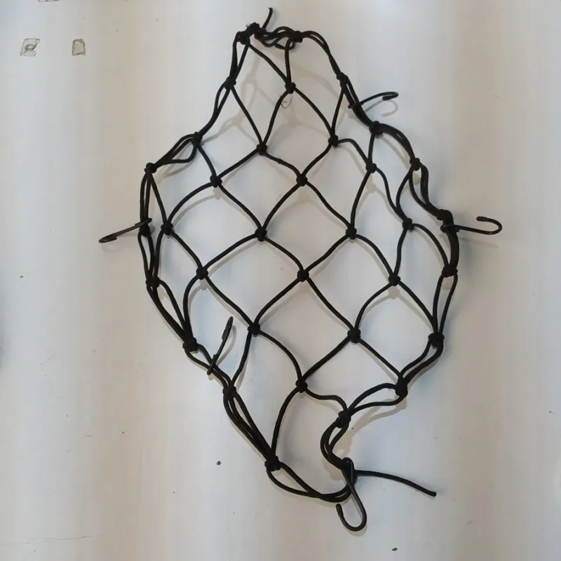 Rete ragno elastica ONE nera con gommini antiscivolo COD.77505000