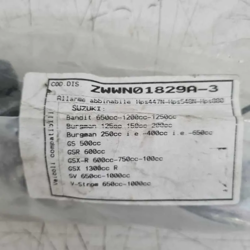 Cablaggio specifico Patrolline mod. HPS447 SUZUKI