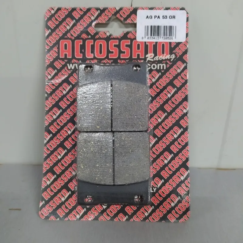 PASTIGLIE FRENO POST. ACCOSSATO SUZUKI GSX-R 1100 1986-1997 COD.AGPA53OR