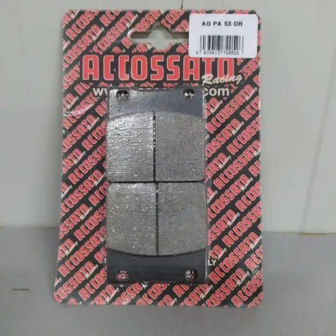 PASTIGLIE FRENO POST. ACCOSSATO SUZUKI GSX-R 1100 1986-1997 COD.AGPA53OR