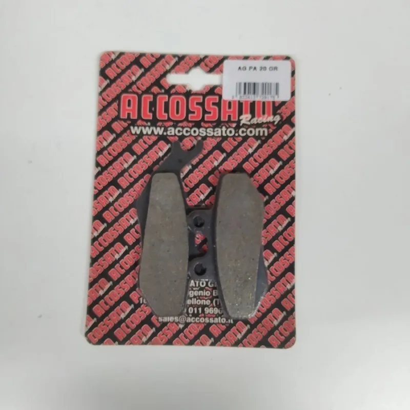 PASTIGLIE OR ANTERIORI ACCOSSATO GILERA RUNNER 180 2T 2005 COD.AGPA20OR