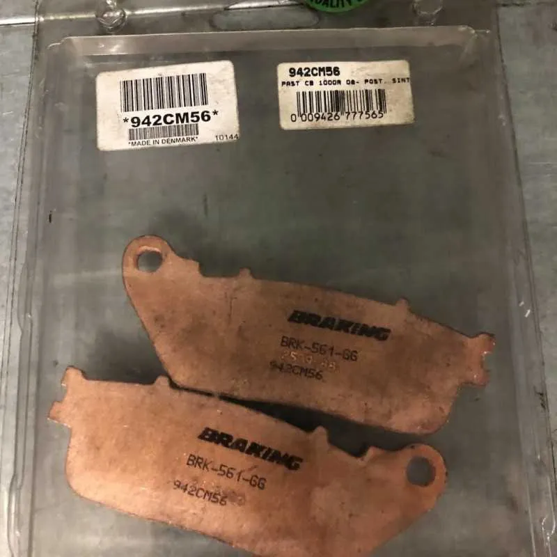 PASTIGLIE FRENO POSTERIORE BRAKING HONDA VFR F 800 CB1000R