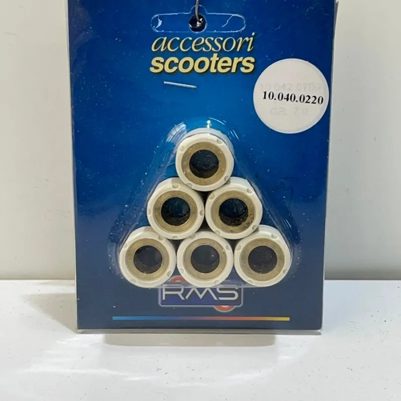 Kit rullini puleggia motrice per MBK, Yamaha 125. 20X12 mm, 12 gr.