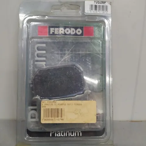 COPPIA PASTICCHE FRENI FERODO ANT. Kawasaki Z GP 750 1982 COD.FDB299P