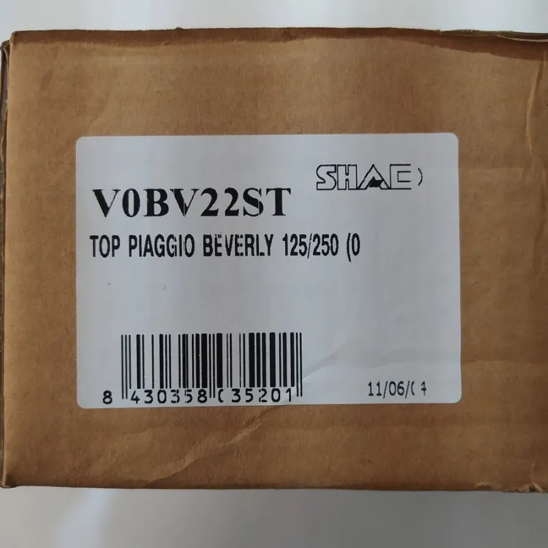 SHAD V0BV22ST Top Case STAFFA Piaggio Beverly 125/250