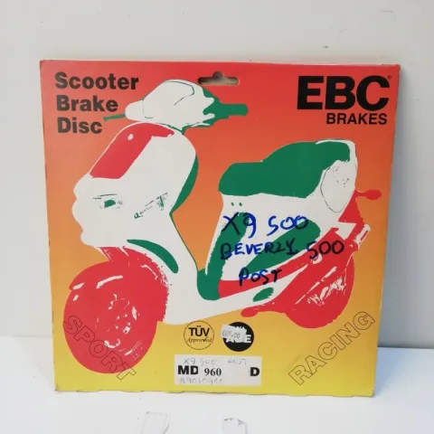 EBC BRAKES DISCO FRENO PIAGGIO X9 500 posteriore