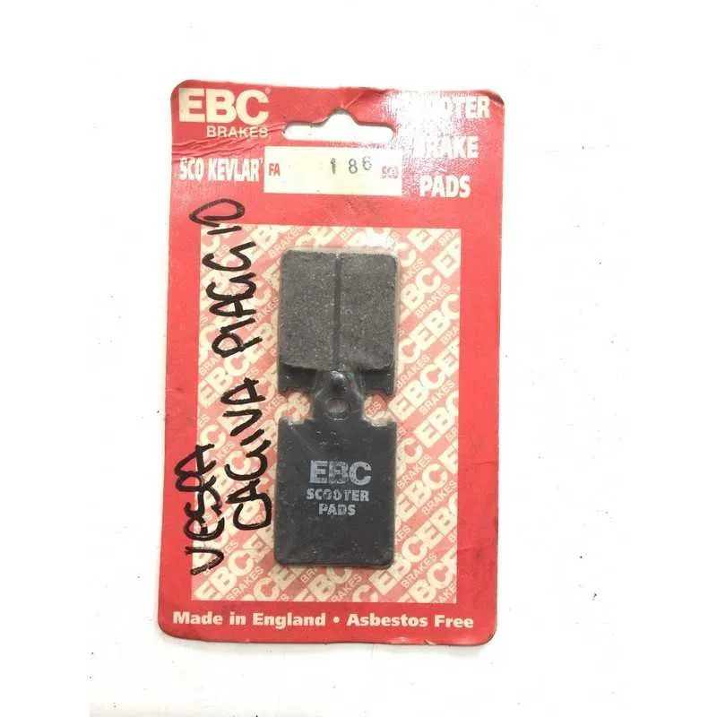 EBC-FA186-PASTIGLIE FRENO ORGANICHE CAGIVA LML Piaggio