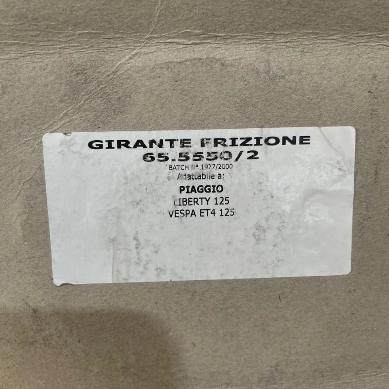 GIRANTE FRIZIONE PIAGGIO 125 SFERA - VESPA ET4