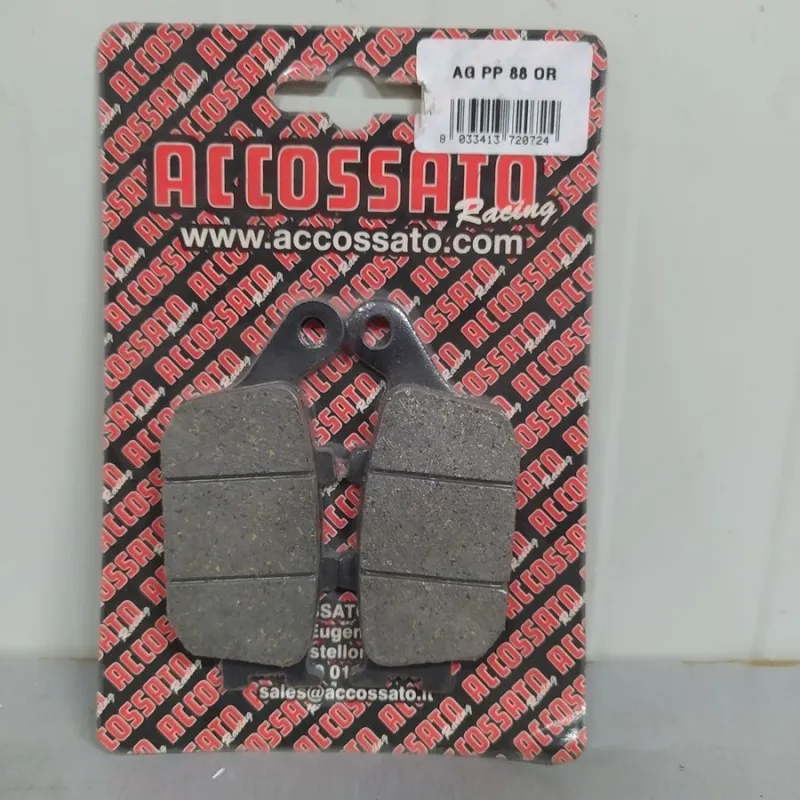 PASTIGLIE FRENO POST. ACCOSSATO PER HONDA XL 700 V TRANSALP 2008-2011 AGPP89OR