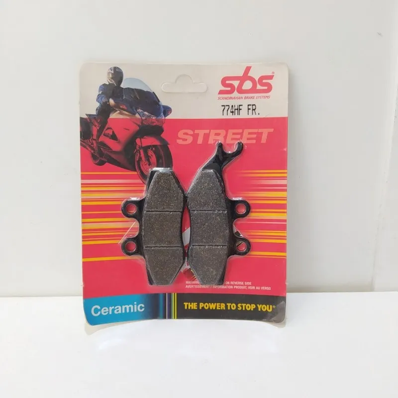 COPPIA PASTIGLIE FRENO ANTERIORE SBS APRILIA TUONO 2004 / DERBI DRD 50 2002-2003 COD.6567740
