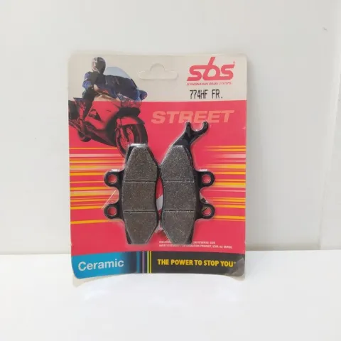 COPPIA PASTIGLIE FRENO ANTERIORE SBS APRILIA TUONO 2004 / DERBI  DRD 50 2002-2003 COD.6567740