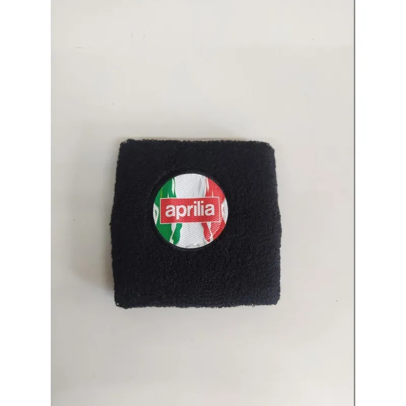 POLSINO LOGO APRILIA SPUGNA ELASTICIZZATA NERO