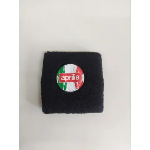 POLSINO LOGO APRILIA SPUGNA ELASTICIZZATA NERO
