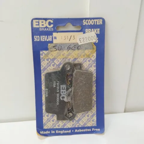 COPPIA PASTIGLIE EBC PEUGEOT SV 50 GEO COD.131/3