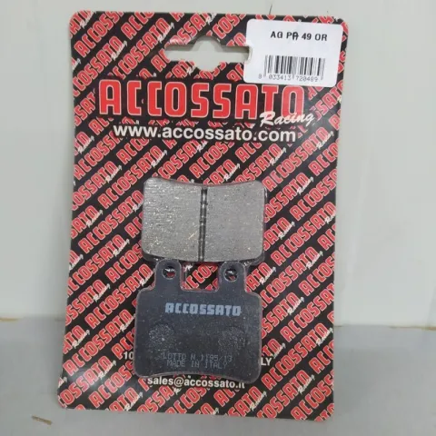 Pastiglie freno post. accossato peugeot satelis 125 2010 cod.Agpa49or