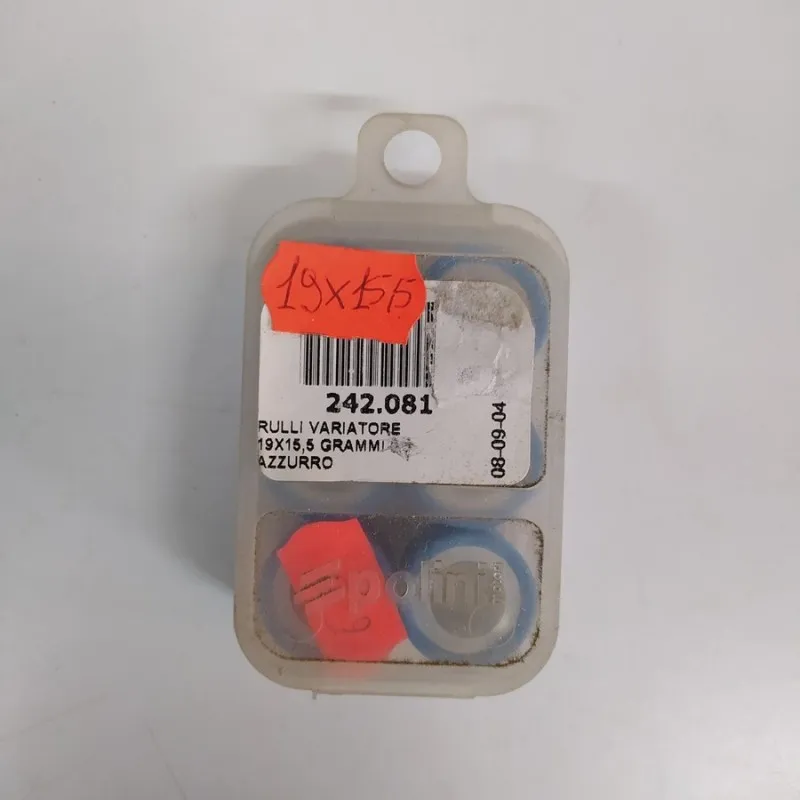 KIT 6 RULLI VARIATORE POLINI 19X15,5 GR. 6,3 APRILIA COD.242.081