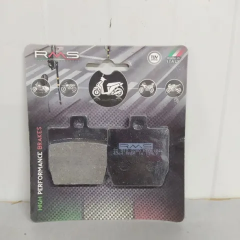 Pastiglie freno RMS MBK Nitro/Yamaha Aerox posteriori, semimetalliche, COD.225100280