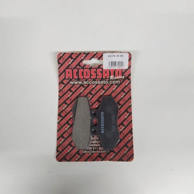 PASTIGLIE FRENO ANTERIORI ACCOSSATO APRILIA TUAREG 125 RALLY COD.AGPA70OR