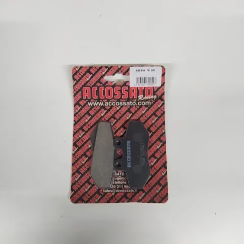PASTIGLIE FRENO ANTERIORI ACCOSSATO APRILIA TUAREG 125 RALLY COD.AGPA70OR