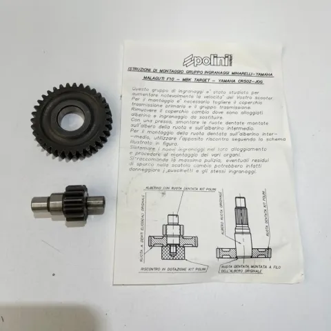 Ingranaggi Secondari Z 17/40 Yamaha CR Z 50 - Mbk Target 50