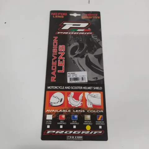 ADESIVO VISIERA LENTE BRONZO PROGRIP COD.PG3000