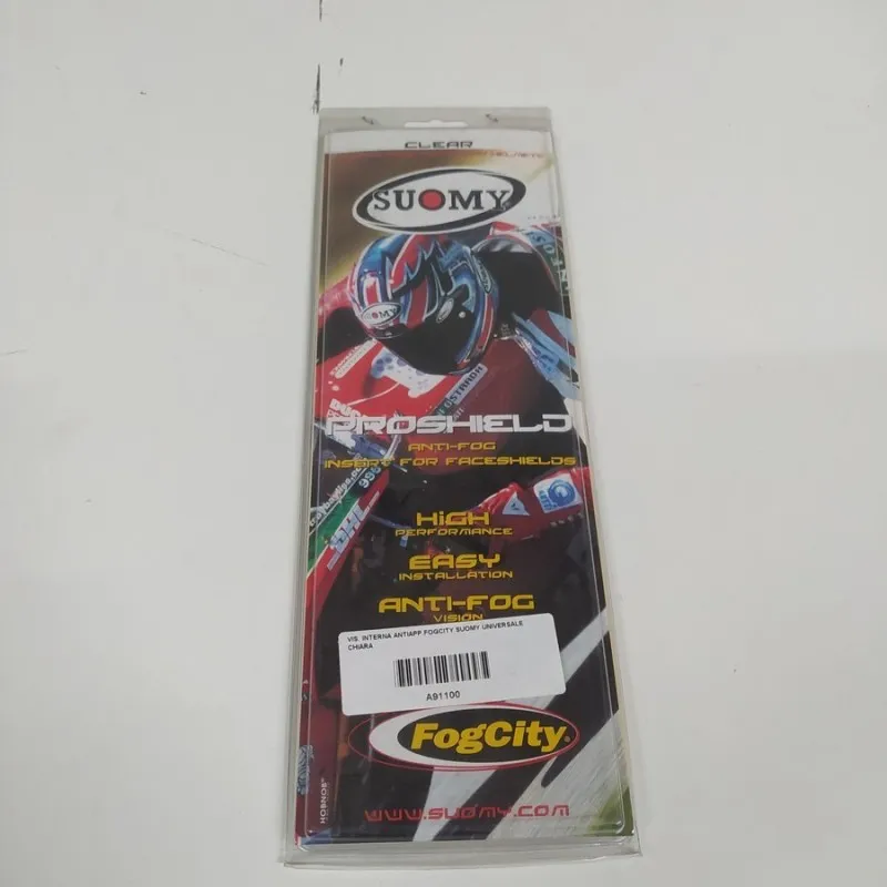 PELLICOLA ANTI NEBBIA FOGCITY SUOMY CHIARA UNIVERSALE COD.A91100
