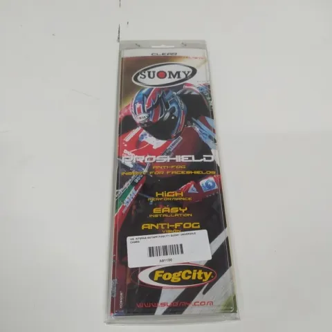 PELLICOLA ANTI NEBBIA FOGCITY SUOMY CHIARA UNIVERSALE COD.A91100