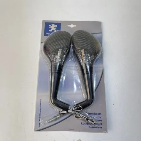 COPPIA SPECCHI  PEUGEOT 50 LUDIX CARBONIO