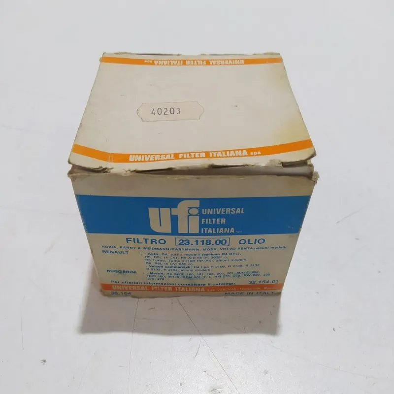 Filtro Olio Renault R4/R5/R5L/R5 Alpine / R5 Turbo