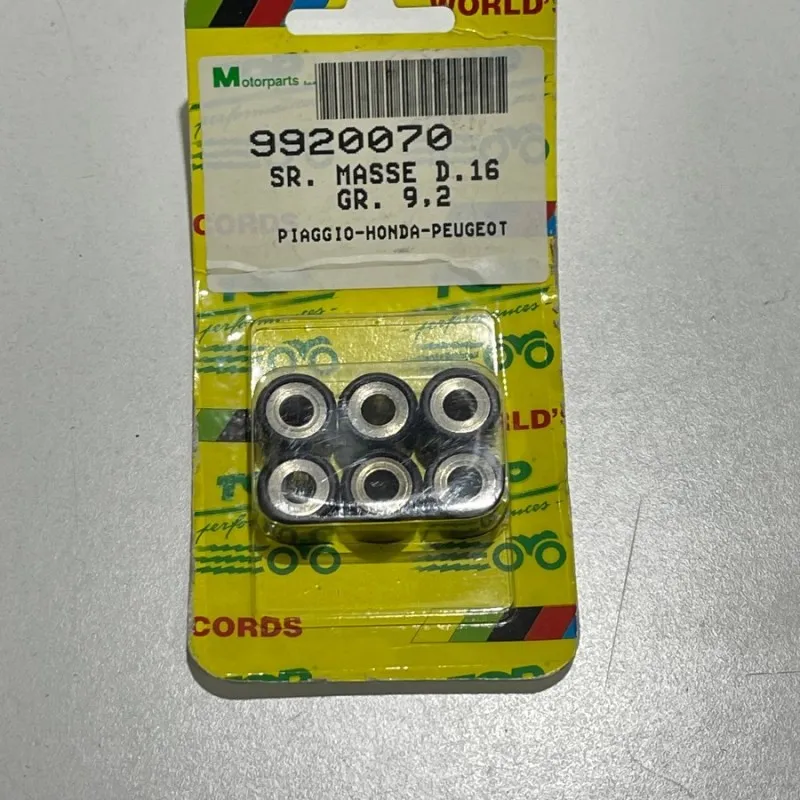 KIT RULLI D.16X13 GR 9.2 TOP PERFORMANCE COD.9920070