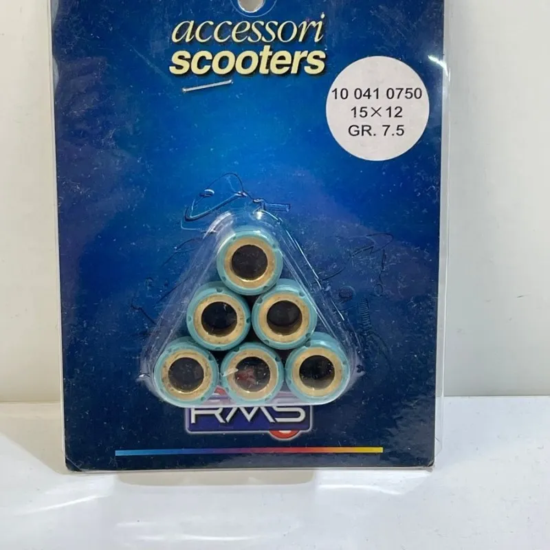 Kit 6 Rulli RMS 15X12 7.5
