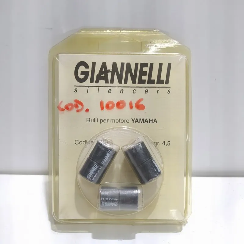 KIT RULLI VARIATORE GIANNELLI MOTORE YAMAHA GR 4.5 COD10016