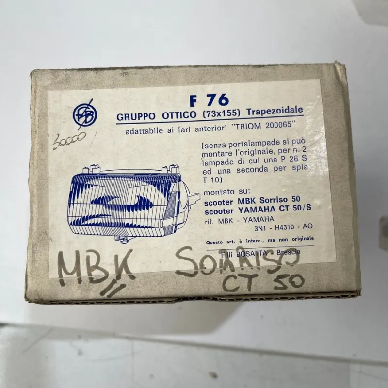 GRUPPO OTTICO MBK SORRISO /YAMAHA CT 50-S