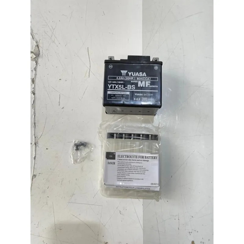 BATTERIA ORIGINALE YUASA YTX5L-BS 4.2AH