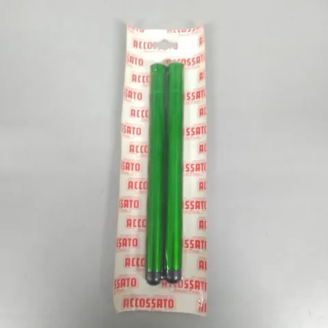 Coppia tubi semimanubri Accossato alluminio VERDI