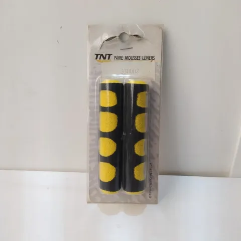 COPPIA COPRILEVE SPUGNA TNT-ONE NERO-GIALLO COD.330002