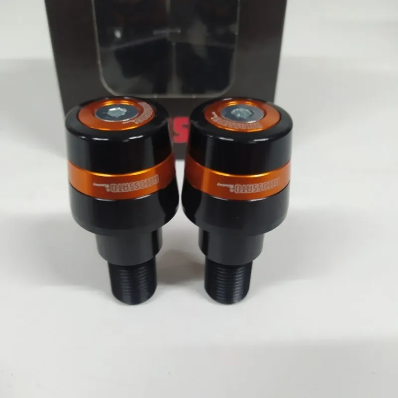 COPPIA CONTRAPPESI ACCOSSATO NERO/ARANCIO COD.AGTK05